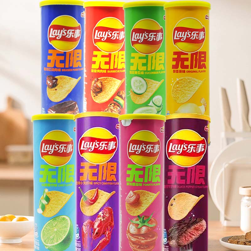 Japanese Snacks - レイズ ポテトチップス 3.18オンス(90g)*3本 レジャー、テレビ鑑賞、食欲満足、オフィスでのおやつに