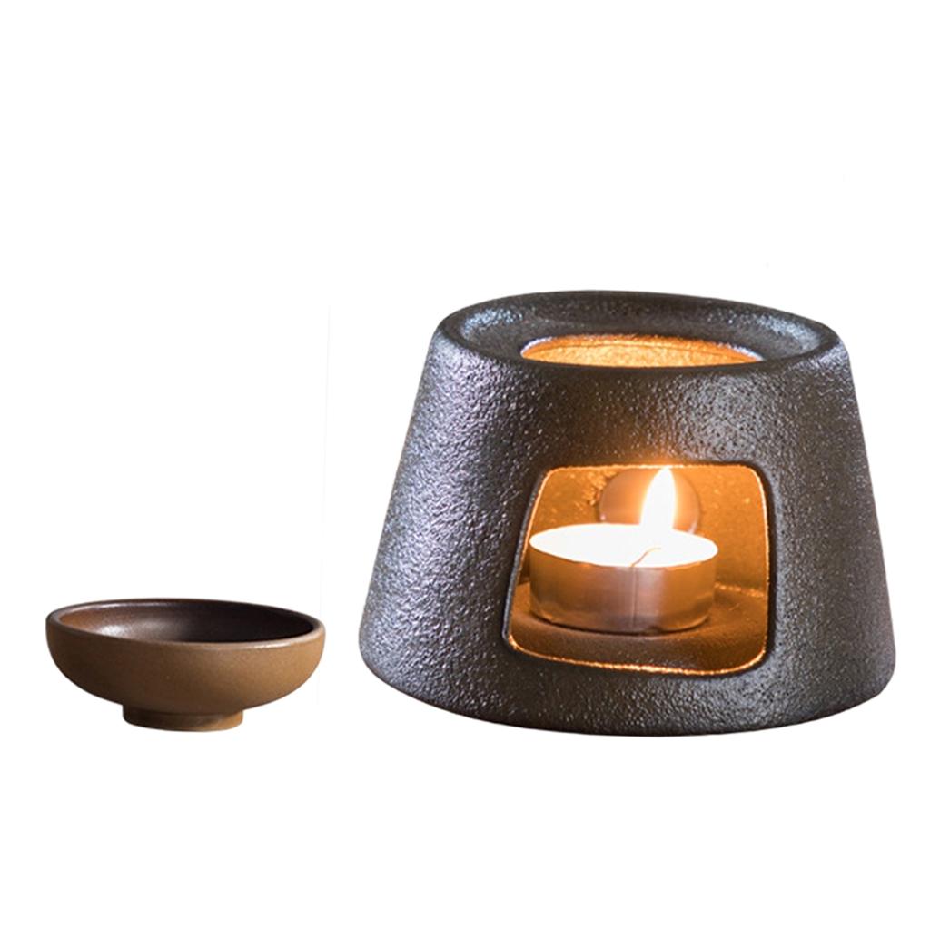ティーポット用ウォーマー、キャンドル付き、セラミック製、日本 - Japanese Tea のレビューと価格