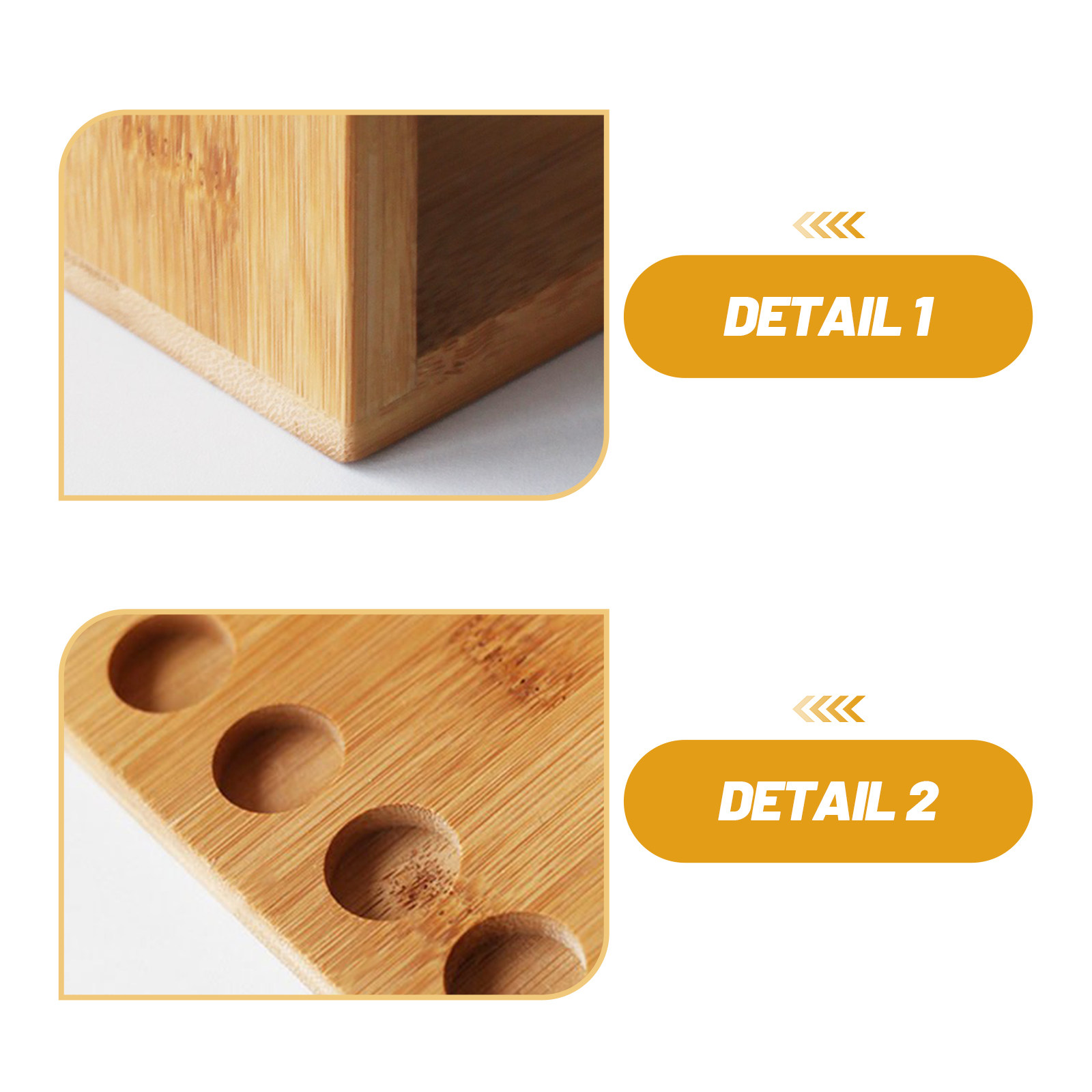 竹製のお香立て 5穴 竹製のお香収納・展示ラック。瞑想、ヨガ - Incense Holder のレビューと価格