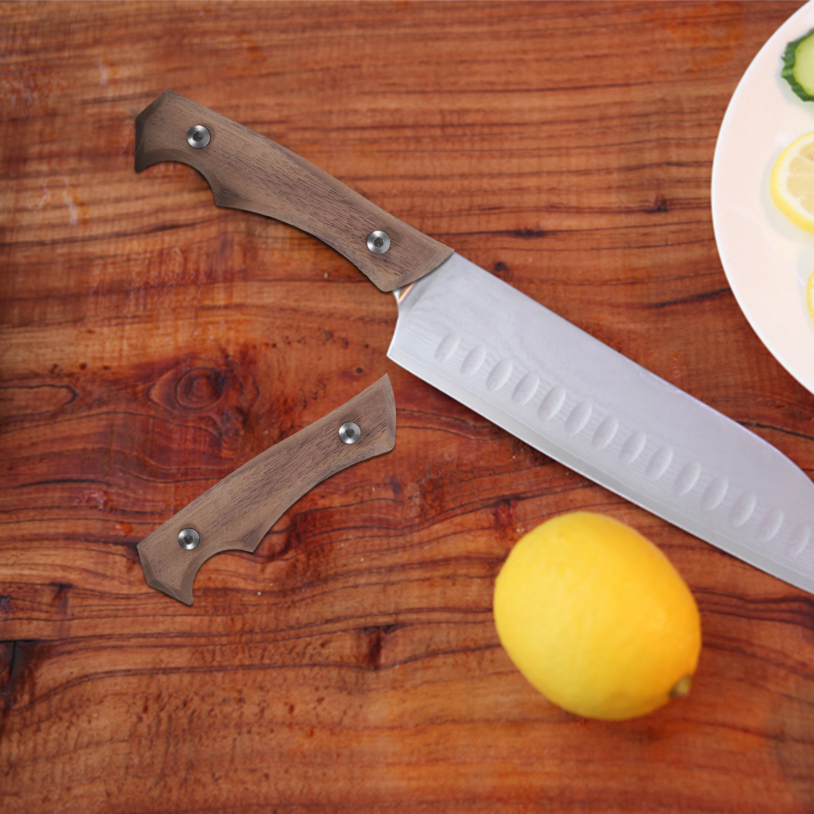 高級ブナ材製ナイフハンドル。シェフナイフや和風キッチンナイフ - Japanese Knife のレビューと価格