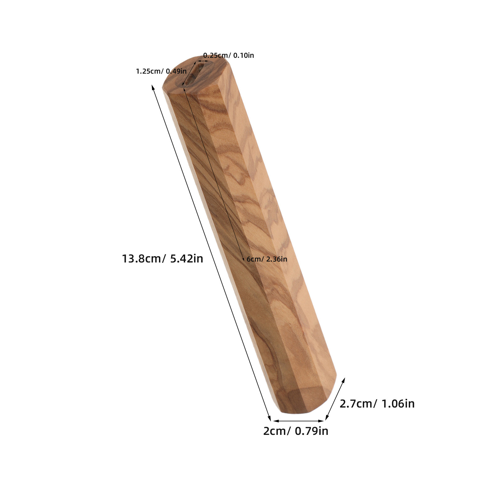 日本のキッチンナイフ用、八角形の木製ハンドル。人間工学に基づ - Japanese Knife のレビューと価格